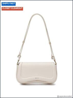 Waterproof Leather Shoulder Bag Trendy Crossbody Purse Small Handbag Clutch Tote